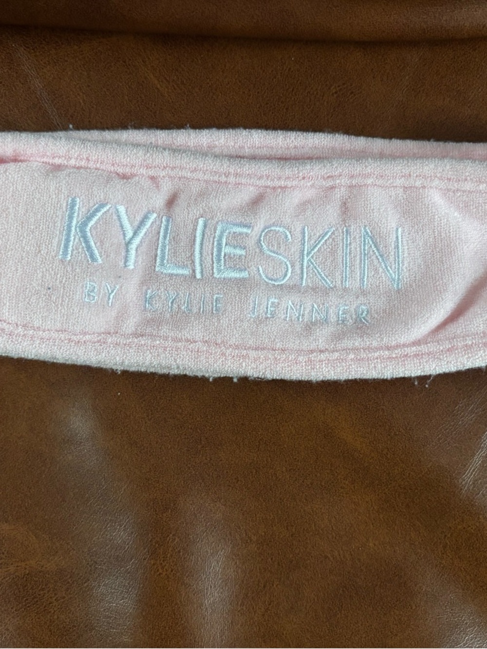 KYLIE SKIN Pink Spa Headband